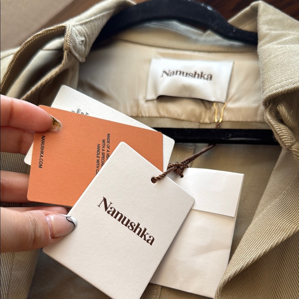 Nanushka Overshirt with large patch pockets